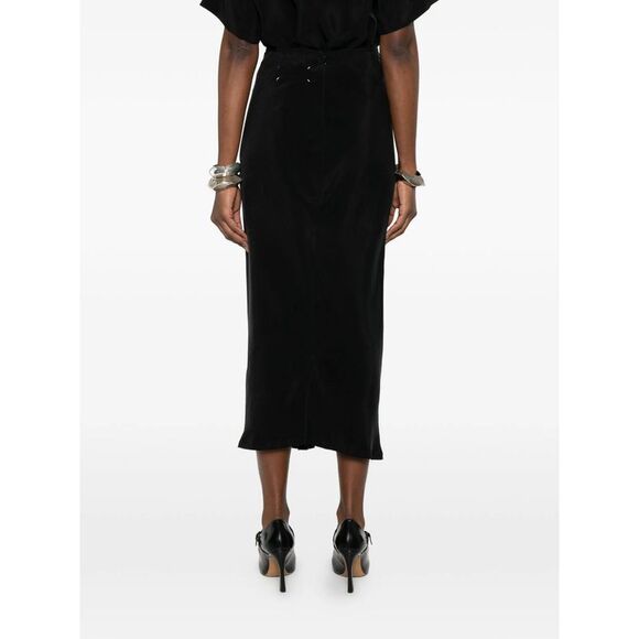 Maison Margiela Black Skirts - A-Line Skirts Women - Picture 4 of 5